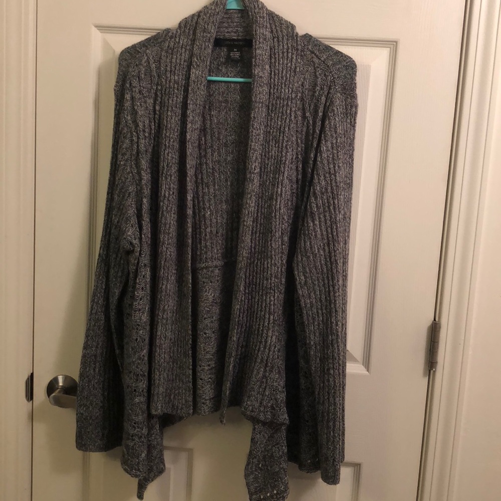 Grey cardigan